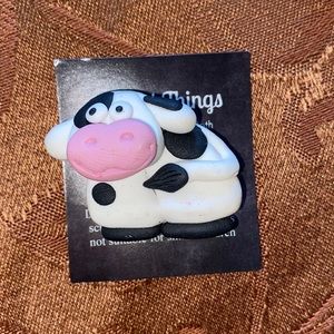 Handmade cow magnet